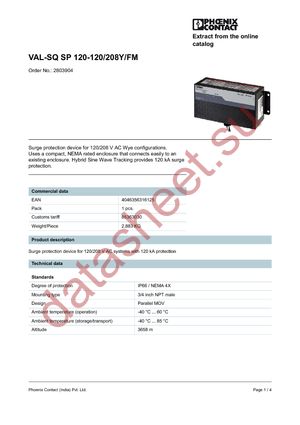 2803904 datasheet  